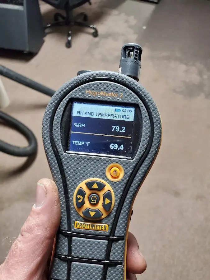 Moisture meter humidity assessment for Fire & Smoke Damage Restoration in Boylston